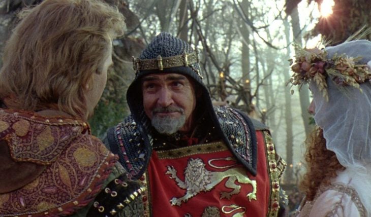 Sean Connery en Robin Hood, el Príncipe de los Ladrones