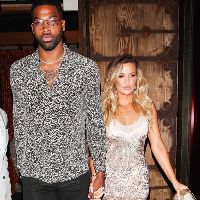 Khloé Kardashian y Tristan Thompson