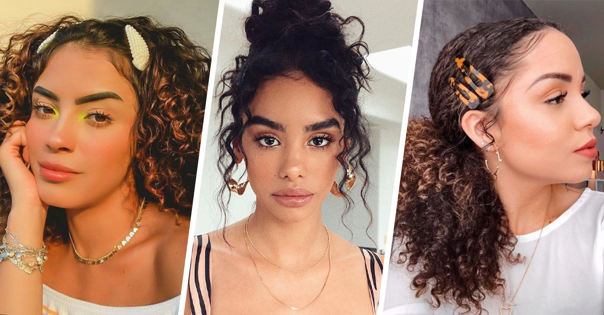 19 Lindos peinados fáciles ideales para cabello rizado