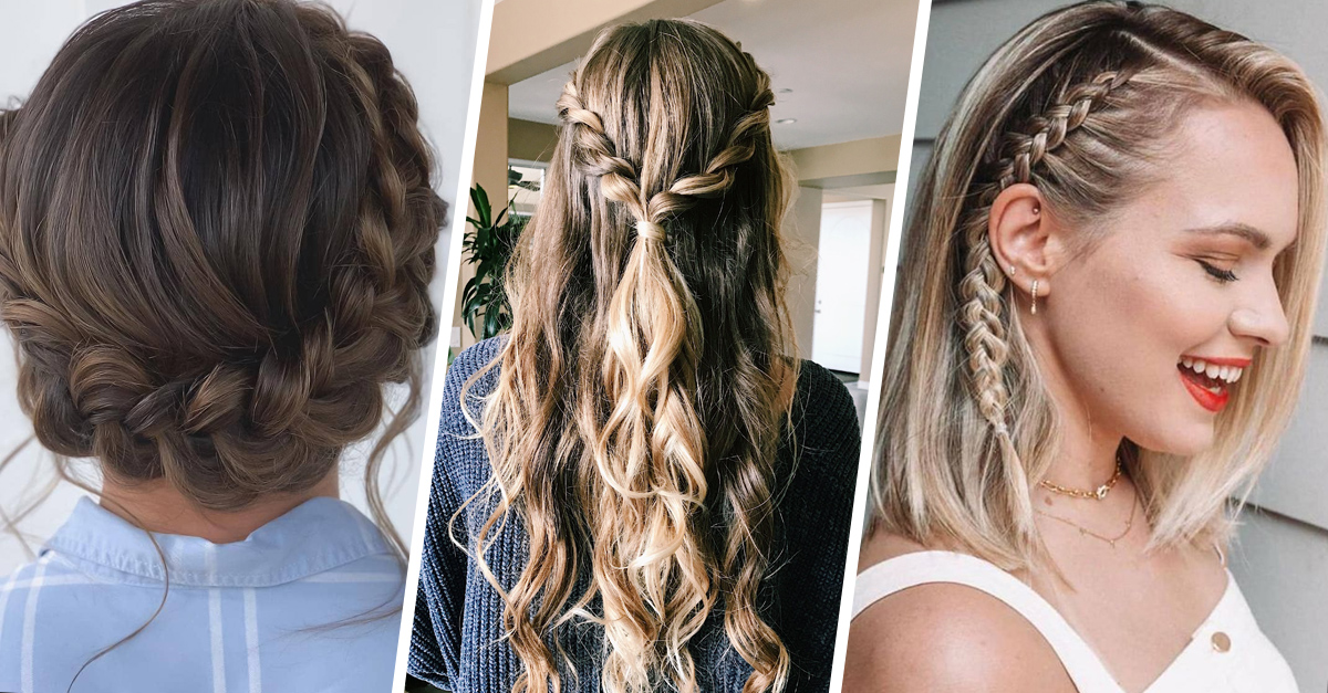 15 Peinados con trenza más fáciles para lucir siempre linda