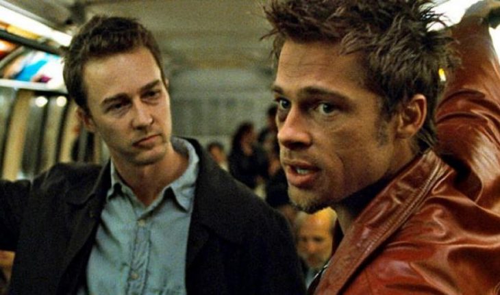 escena de fight club el club de la pelea