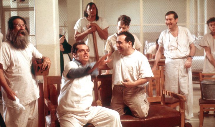 escena de one flew over the cuckoo's nest