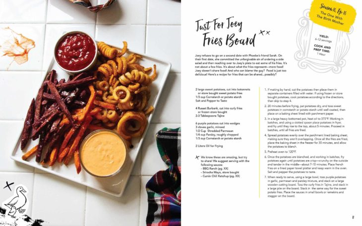 Receta del libro 'Friends: The Official Cookbook'