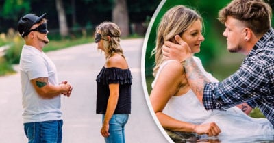 Fotógrafa capta la verdadera esencia de una cita a ciegas