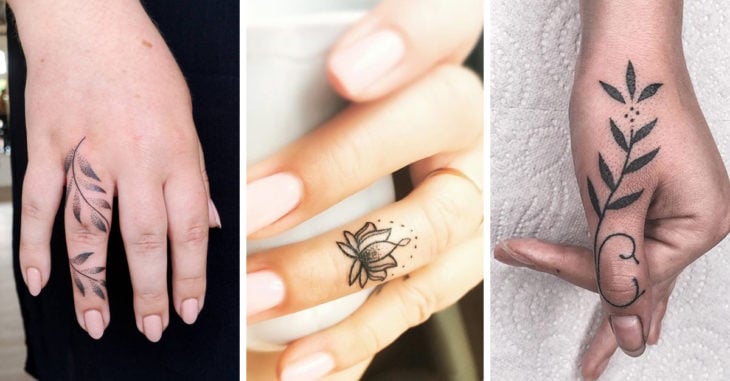 15 Ideas de tatuajes de anillo para darle color a tus manos
