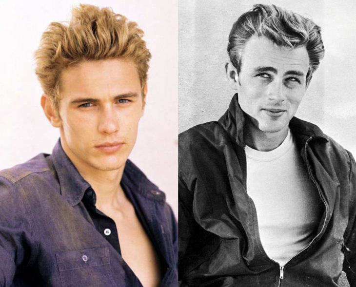 Actores que se parecen a los personajes históricos que interpretaron en películas; James Franco, James Dean