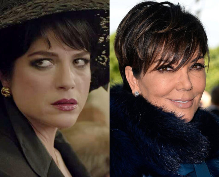 Actores que se parecen a los personajes históricos que interpretaron en películas; Selma Blair, Kris Jenner, American Crime Story