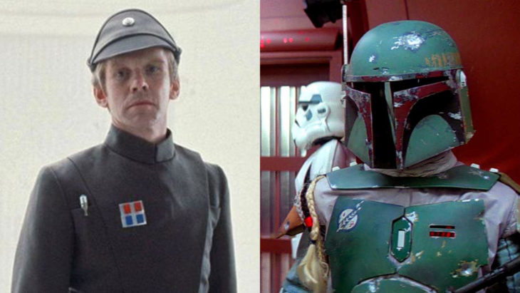 Jeremy Bulloch interpetando a dos personajes diferentes en Star Wars 