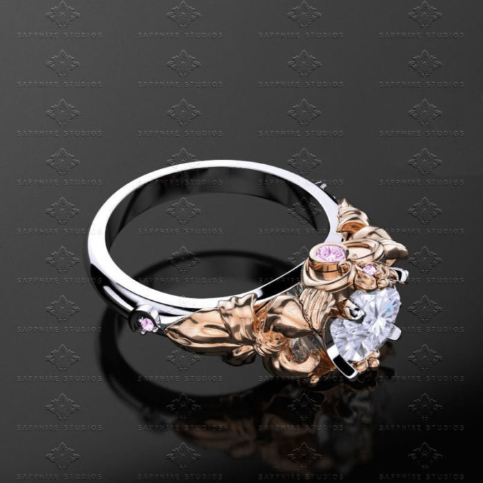 Anillos de compromiso de sailor moon