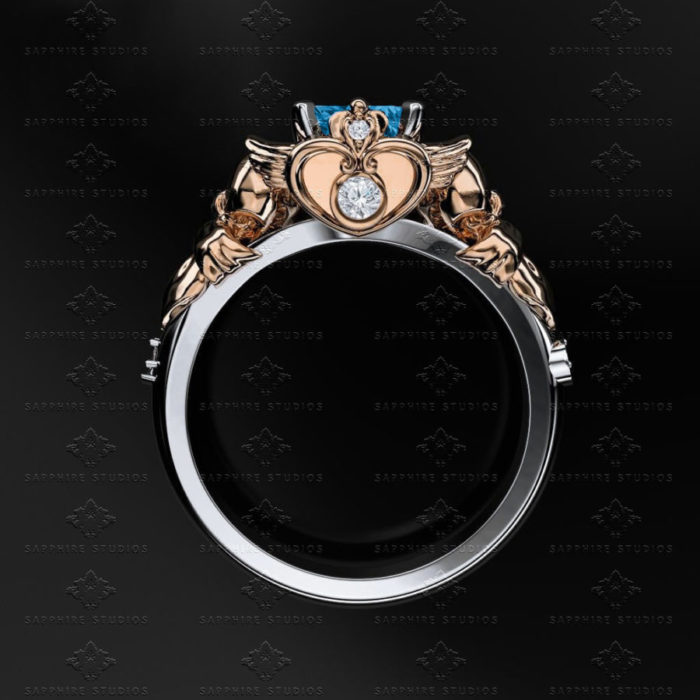 Anillos de compromiso de sailor moon