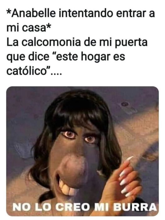 memes nos dejó desaparición muñeca conjuro Annabelle