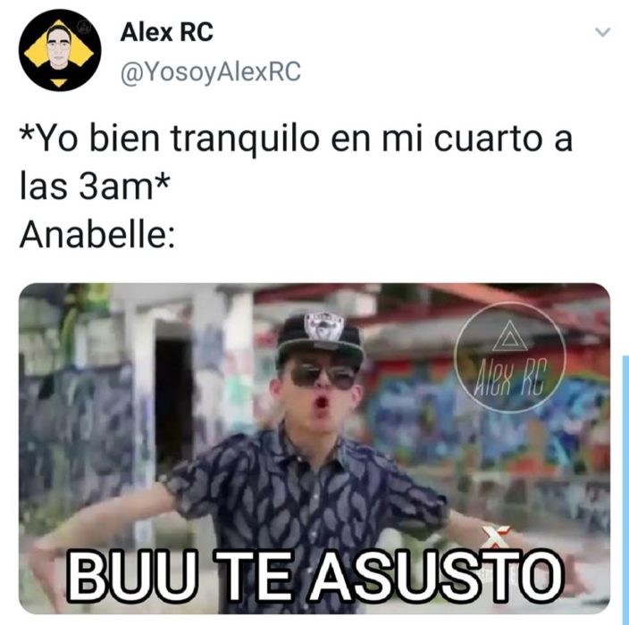 memes nos dejó desaparición muñeca conjuro Annabelle