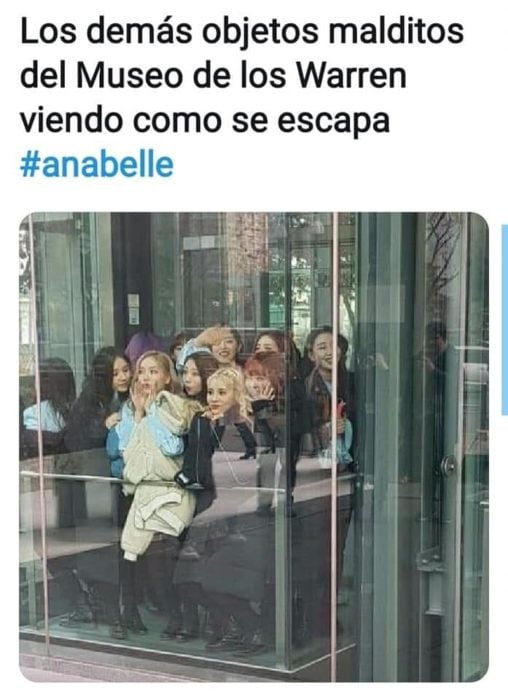 memes nos dejó desaparición muñeca conjuro Annabelle 