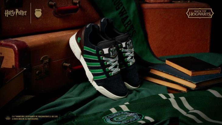 Linea de tenis 'Back to hogwarts' por K-Swiss Slytherin