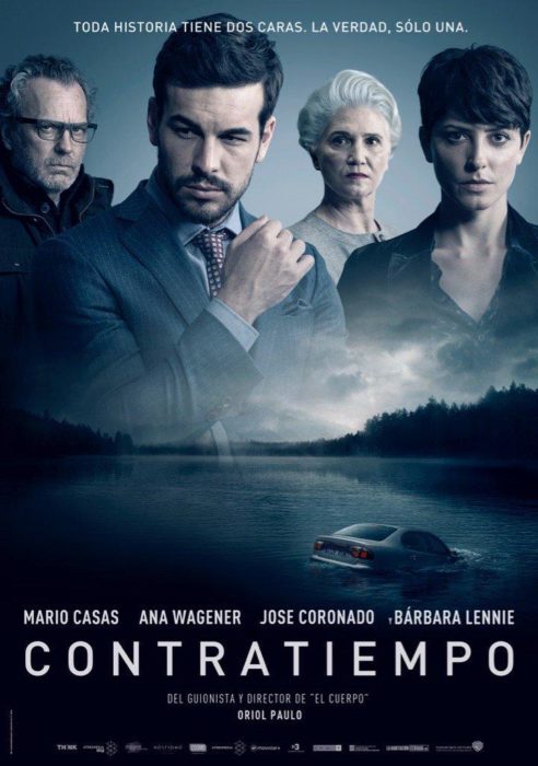 Póster de la película de misterio "Contratiempo"