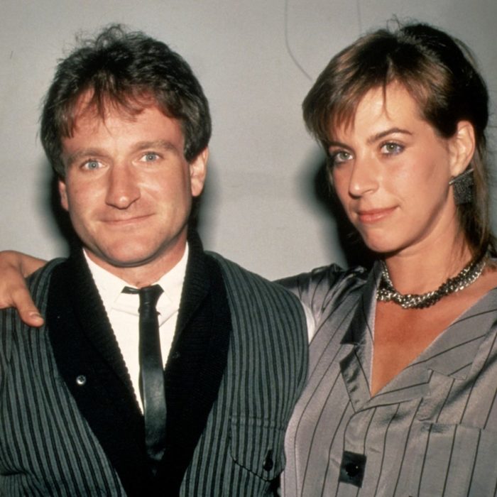 Robbin Williams junto a si exesposa Valerie