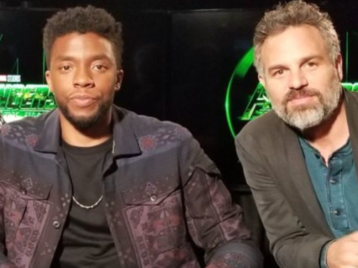 Chadwick Boseman y Mark Ruffalo