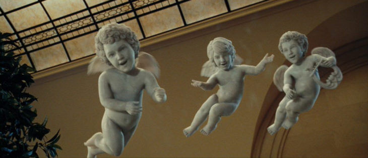 The Jonas Brothers como angelitos en el cameo de Una noche en el museo 