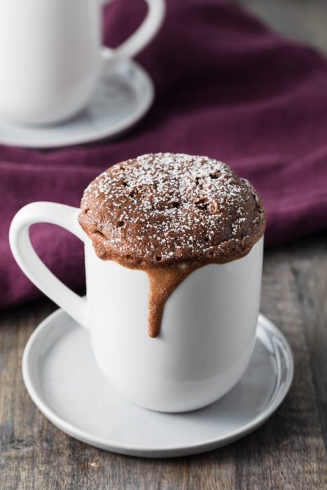 Mug cake de Tik Tok