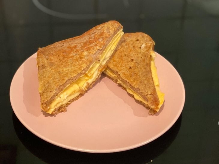 Omelette sandwich de Tik Tok