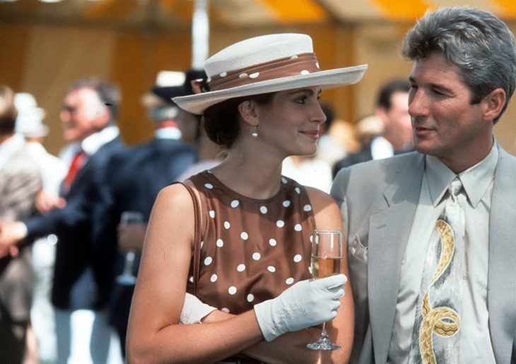 Julia Roberts y Richard Gere en una escena de la película Mujer Bonita 