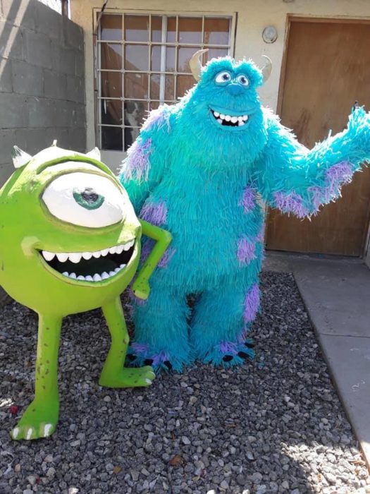 Piñata de mike wazowski y sullivan