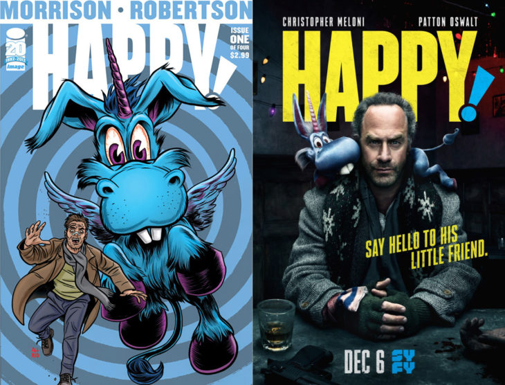 Series y películas basadas en cómics; Happy!