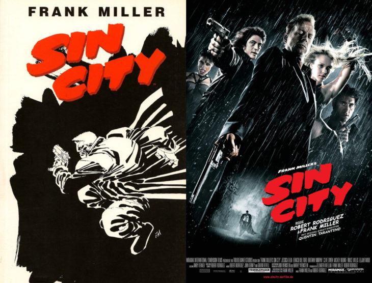 Series y películas basadas en cómics; Sin city