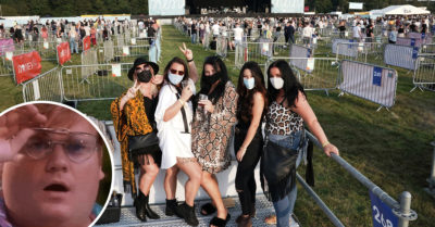 Así fue el primer concierto con distanciamiento social en Inglaterra