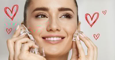 6 Beneficios que el hielo tiene para tu rostro