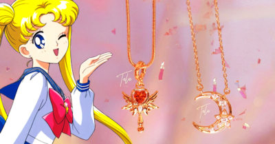 Lanzan joyería inspirada en Sailor Moon y es más linda que el prisma lunar