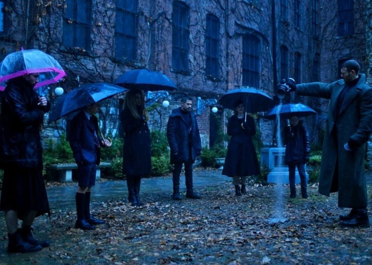 escena de the umbrella academy