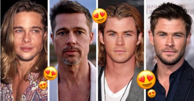 25 Famosos que se ven igual de guapos con el cabello largo o corto