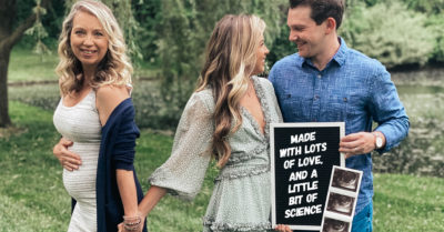 No podía quedar embarazada así que su madre accedió ser su vientre sustituto