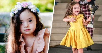 Pequeña con síndrome de Down modela para Gucci y encanta en la pasarela