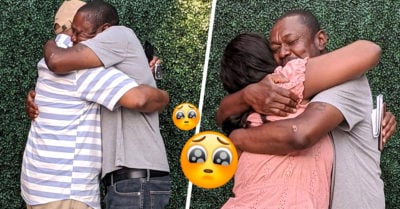 Pareja ayuda a indigente a reunirse con su familia después de 20 años