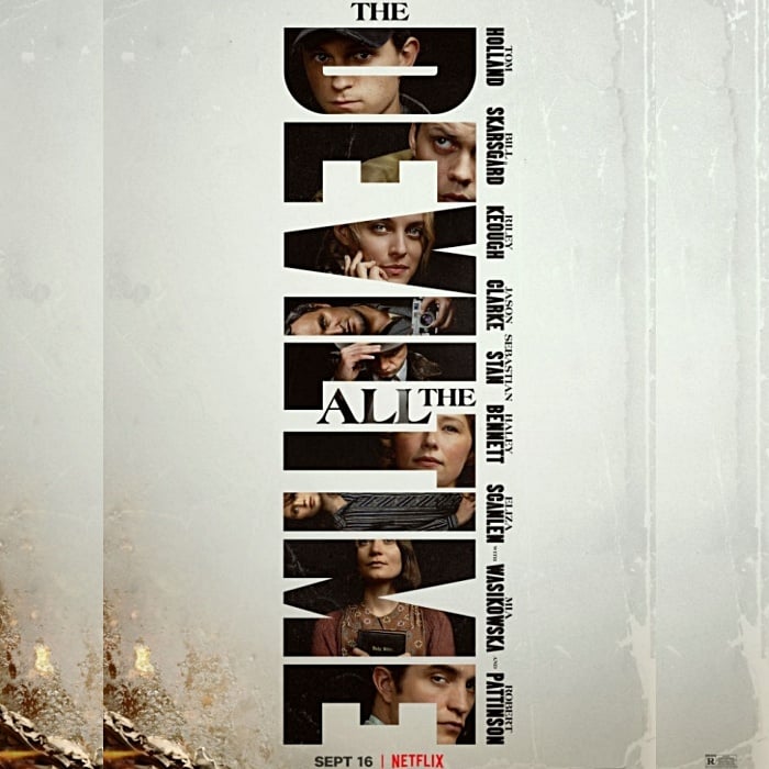 poster oficial de the devil all the time