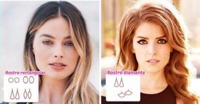 Elige los pendientes correctos según la forma de tu rostro