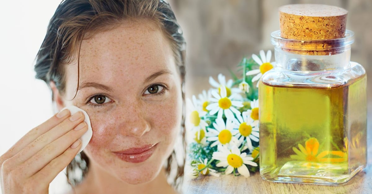 Tónico de manzanilla, perfecto para pieles sensibles