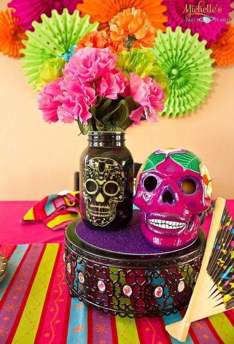 Decoración de día de muertos