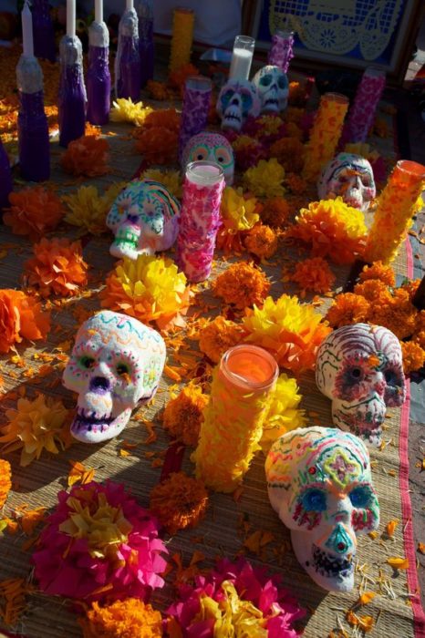 Decoración de día de muertos