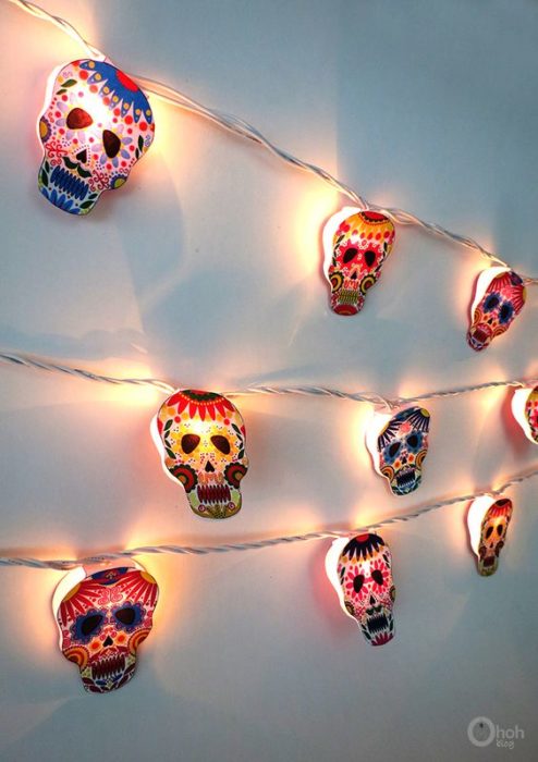 Decoración de día de muertos