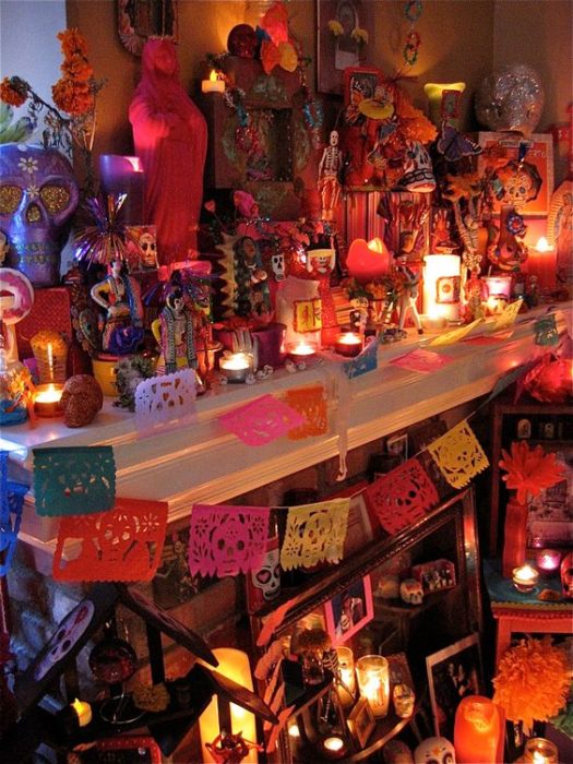 Decoración de día de muertos