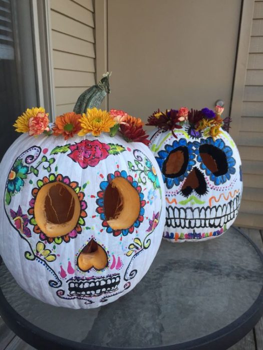 Decoración de día de muertos