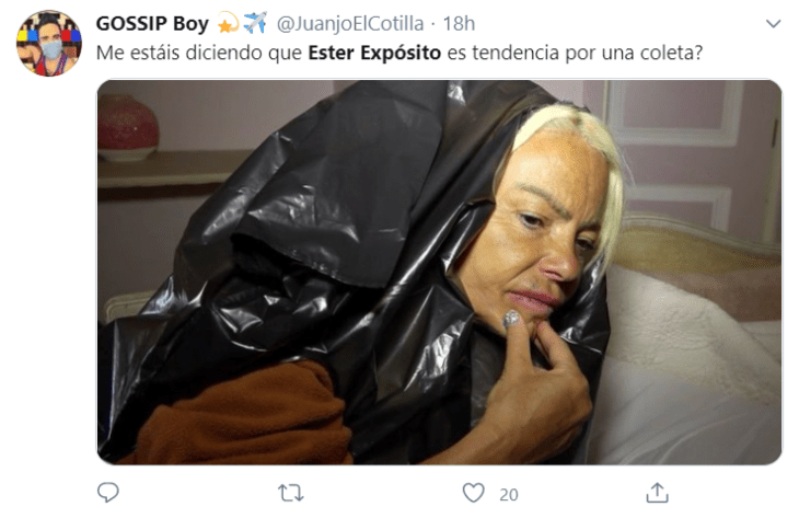 Tuits y memes de Ester Expósito y su coleta baja