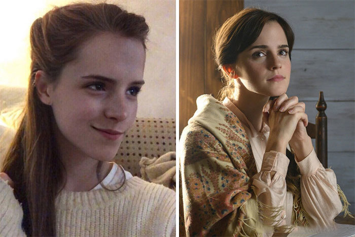 Emma Watson y su doble