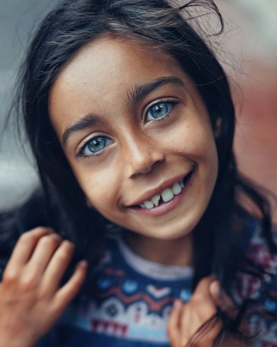 Fotografías ojos de niños de Turquía