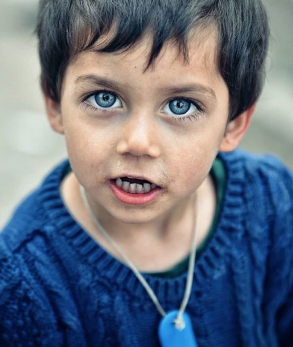 Fotografías ojos de niños de Turquía