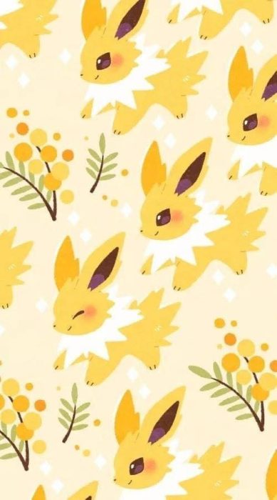 Fondo de pantalla inspirado en el pokémon Jolteon