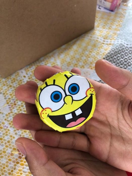 Sorpresa original de Bob esponja por su aniversario